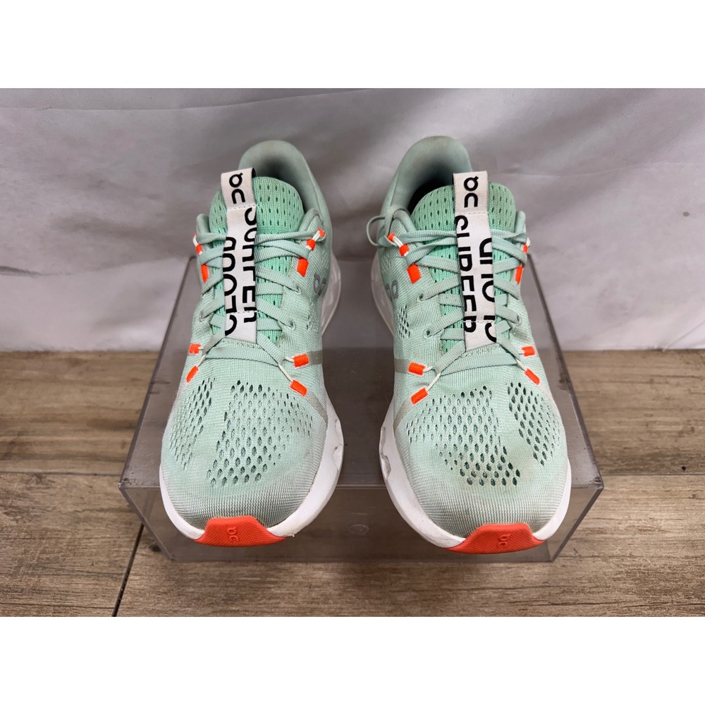 On Cloudsurfer Glacier Flame Mint Green Running Shoes 3WD10441071 Womens 9 - Picture 3 of 9